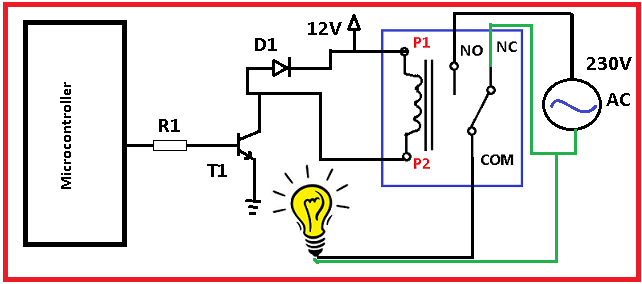 Interfacing Relay with PIC Microcontroller